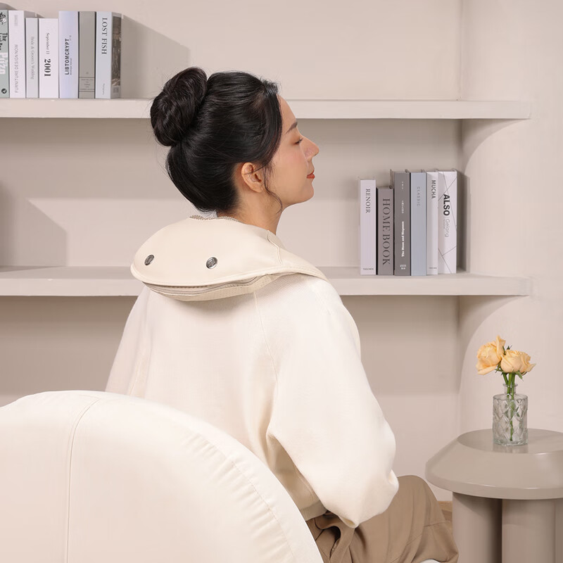 Breo SK-2017L Shoulder And Neck Massager (1 Piece), Beige 8