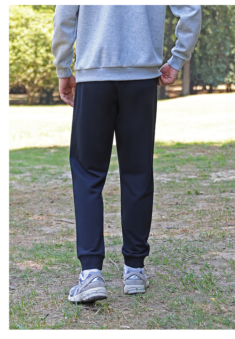 Li-Ning Men's Sports Pants, 2026 New Style Sweatpants, Comfortable Lightweight Loose-Fitting Straight-Leg Casual Trousers, Large Size Versatile Men's Pants 11