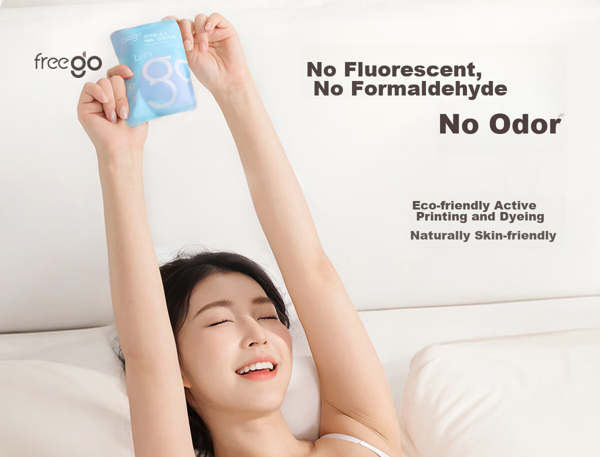 Freego Colored Pure Cotton Disposable Underwear for Women, Sterilized, No-Wash, Daily Disposable, for Pregnant Women, Postpartum, Menstrual Period, Travel, XL Size, 7-Pack 18