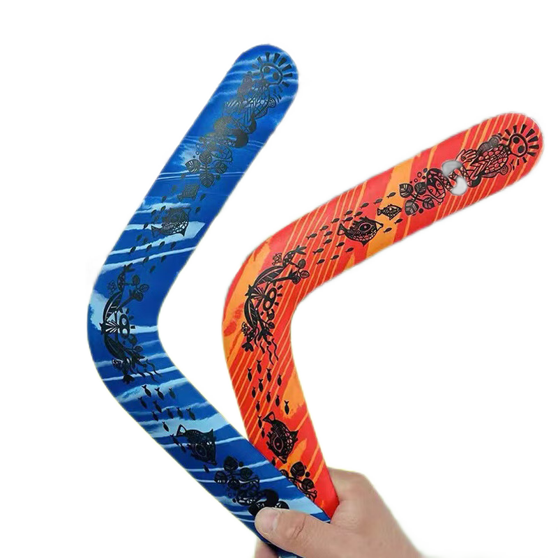 Babamama Boomerang Children's Toy, for Ages 3-6, Soft Frisbee, V-Shaped Return Dart, Professional Outdoor Sports Toy