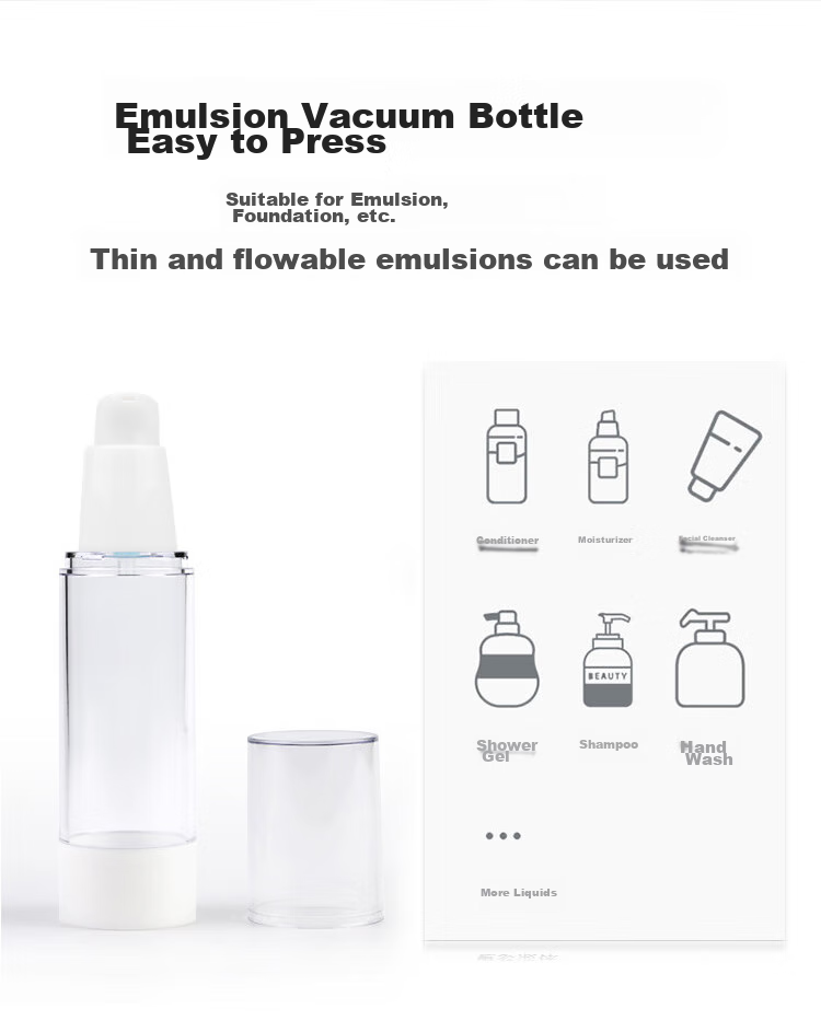 Meifuyu Vacuum Pump Spray Bottles, 50ml*2, Toner Spray Bottles, Empty Bottles, MF0471 8