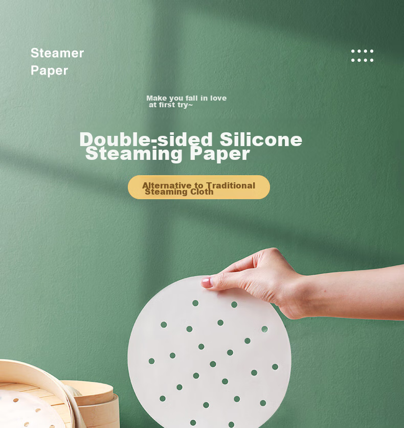 Dengbi Steamer Paper, Steaming Bun And Mantou Liner, Disposable Steamer Cloth, Steaming Paper, Steamer Pad, Steamer Mat 1