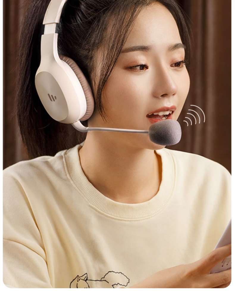EDIFIER K750W Over-Ear Bluetooth Wireless Headphones with Microphone for Memorization, Follow-Along Learning, Online Classes, Noise Cancellation, And Music Listening - Athens Gray 10