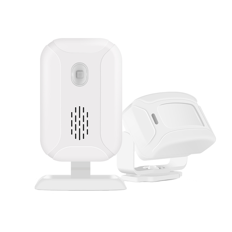 LFang Doorbell Sensor, Split-Type Shop Entrance Welcome Sensor, Two-In with Remote Control