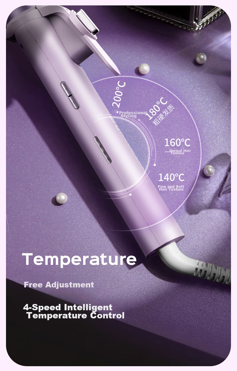 Lena Curling Iron, Wool Curl, 16mm Egg Roll, Noodle Head, Flat Iron, Hair Curling Tool, Ultra-Thin Electric Curler, Bangs Small Fine Curl, Gift, LN-S15 Portable for Travel 11