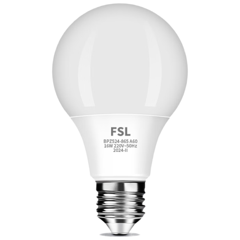 Foshan Lighting (FSL) LED Bulb Energy-saving High Power E27 Screw Base 16W Cool White (6500K)