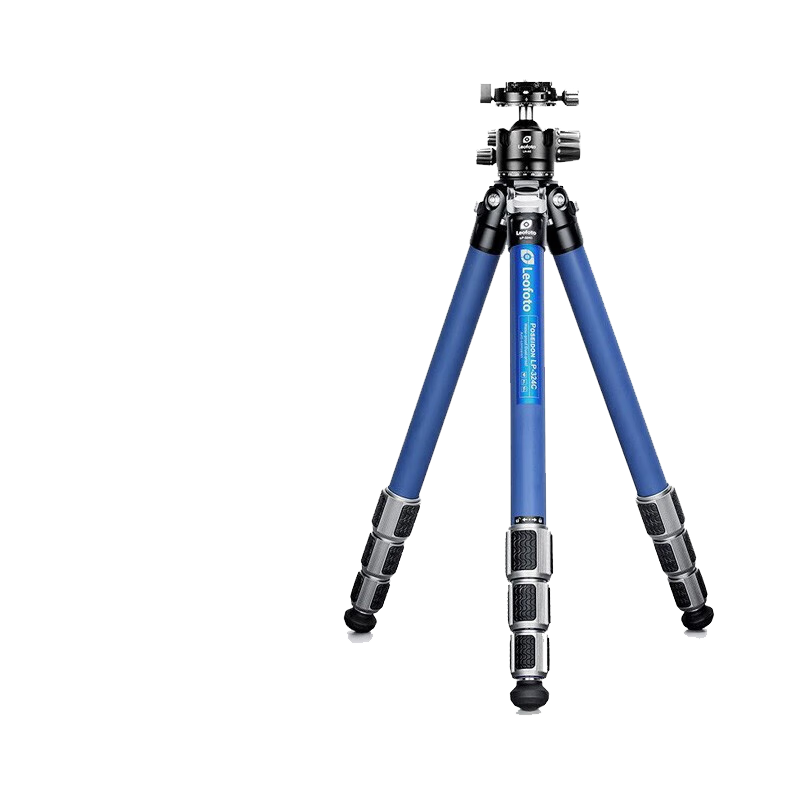 Leofoto Tripod, Haowang Series Waterproof, Sandproof, Corrosion-Resistant Camera Mirrorless DSLR Professional Carbon Fiber Tripod Head Kit LP-324C+LH