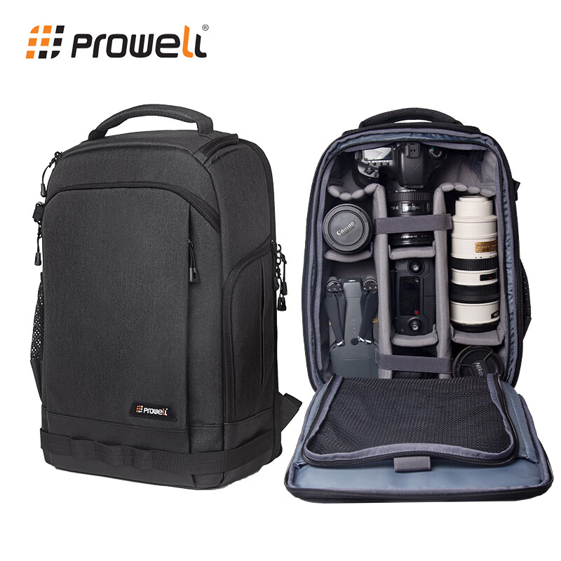 Pulewei Camera Backpack, Photography Backpack, Mirrorless Camera Bag, Canon Sony Large Capacity Backpack, Outdoor Photography And Videography Camera Bag, Multifunctional Lens Digital Storage Bag