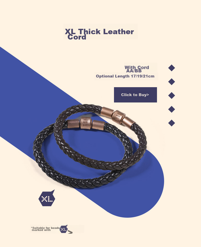 CHOW SANG SANG [Xian Sheng] Beaded Bracelet, 3mm Thin Version, Lucky Bead Cord, Leather Strap for Men And Women, Fixed Price Stainless Steel Cord - Red E15 12