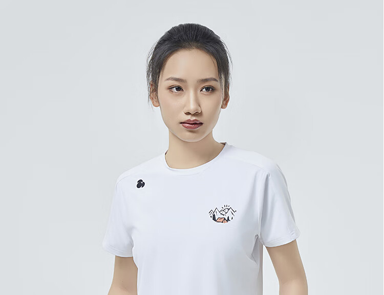 SCALER Ice Rainbow Quick-Dry T-Shirt for Men And Women, Spring/summer New Arrival, Sports Running Breathable Round Neck Outdoor Short Sleeve F4115567 36