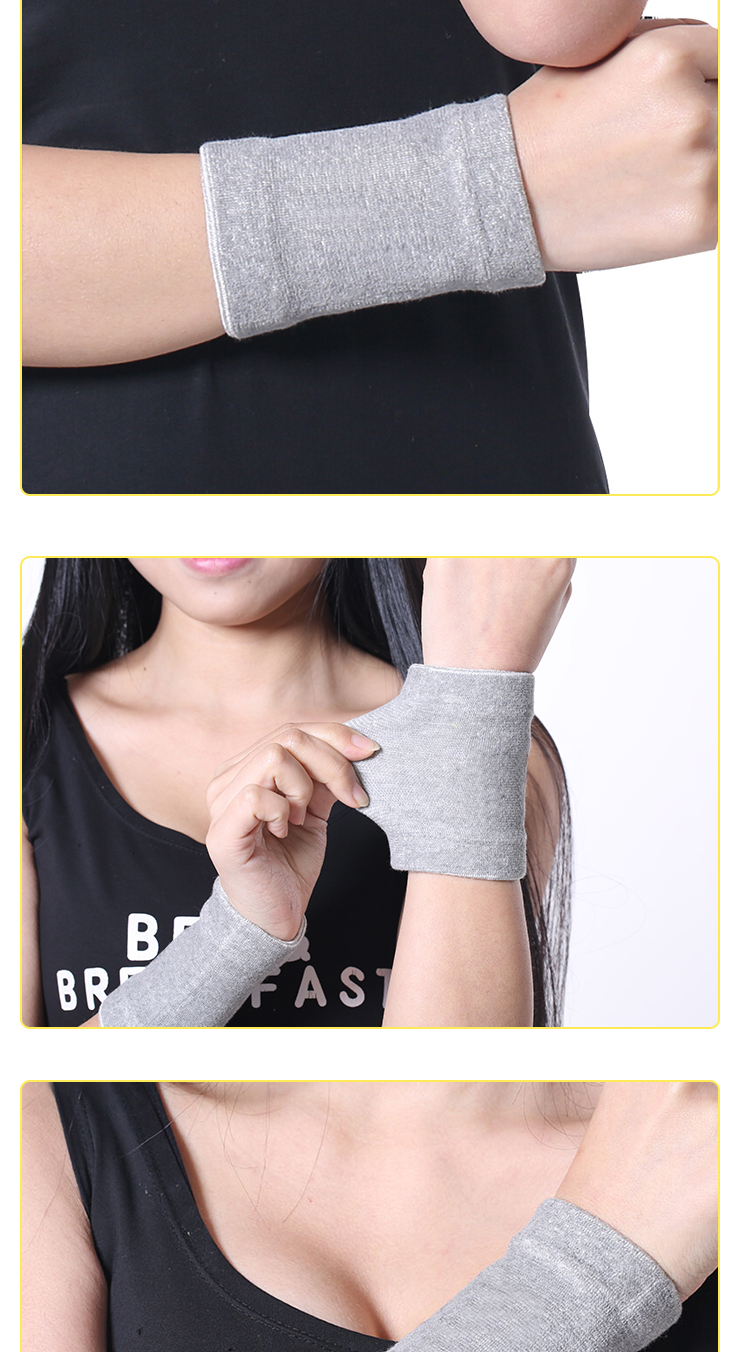 Chidong Summer Thin Wristband for Men And Women, Sports Sprain Protection, Badminton Basketball Tennis Sweat-Absorbing Wrist Guard, 2-Pack One Size Fits All 7