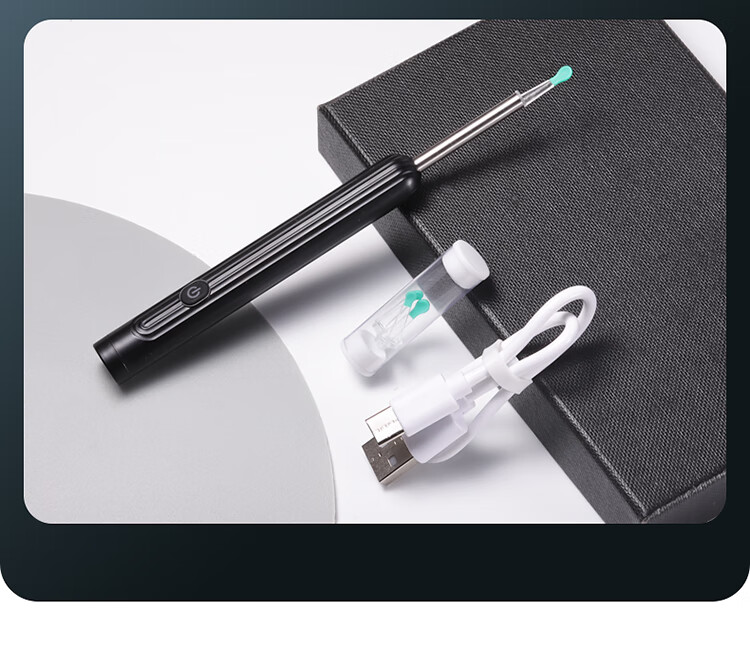 Jindarimei Ear Spoon with Light, Gentle on Ears, Illuminated Ear Pick, USB Wireless Charging Soft Tip, Earwax Removal Tool, Baby Ear Cleaning Instrument 15