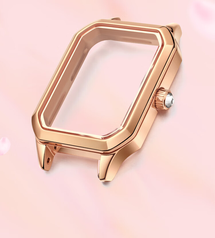 TIAN WANG Ladies' Watch, Birthday Gift, Small Square Watch, Steel Strap Quartz Watch LS31542S.S1.W 17