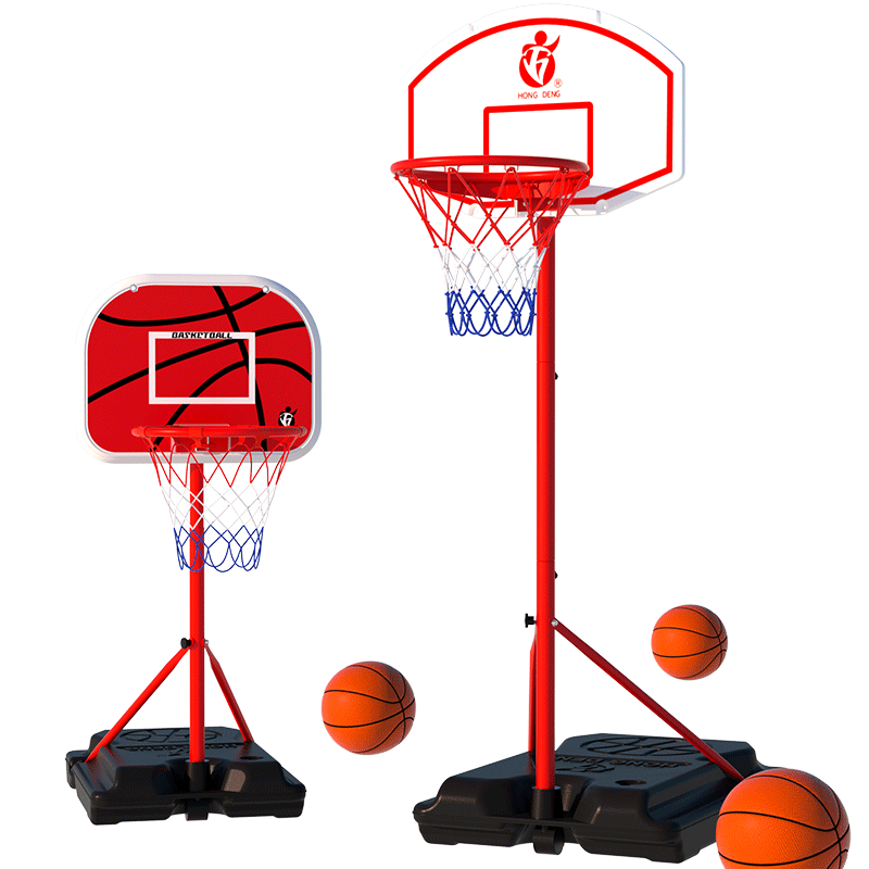 Hongdeng Children's Basketball Hoop, Adjustable Height Basketball Rim for Kindergarten, Home Use Shooting Basket, Boys' Sports Toy, Birthday And New Year Gift