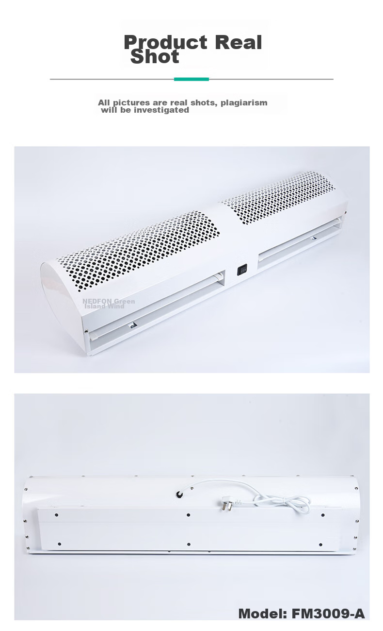 Nedfon Natural Wind, Cross Flow Air Curtain Machine for Commercial Use, 1.2-Meter Blower, Air Barrier Wall-Mounted Air Curtain FM3012-A 13