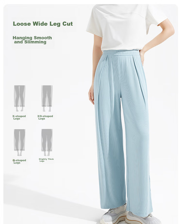 Beneunder Straight-Leg Quick-Dry Women's Commuter Sports Ice Silk Casual Long Pants Sun Protection DS010 26 Spring Summer New Model 9