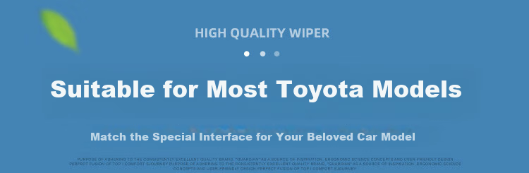 Aoye Windshield Wipers for Toyota Corolla 2019-2022 Models/Levin 2019-2026, Frameless Design, 1 Pair, 28" + 14" 11