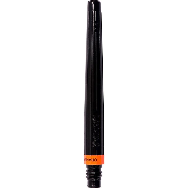 Pentel Colored Scientific Brush Pen, Chinese-Style Calligraphy And Painting Soft Brush Pen (Suitable for XGFL), Brush Refill FR-107X Orange
