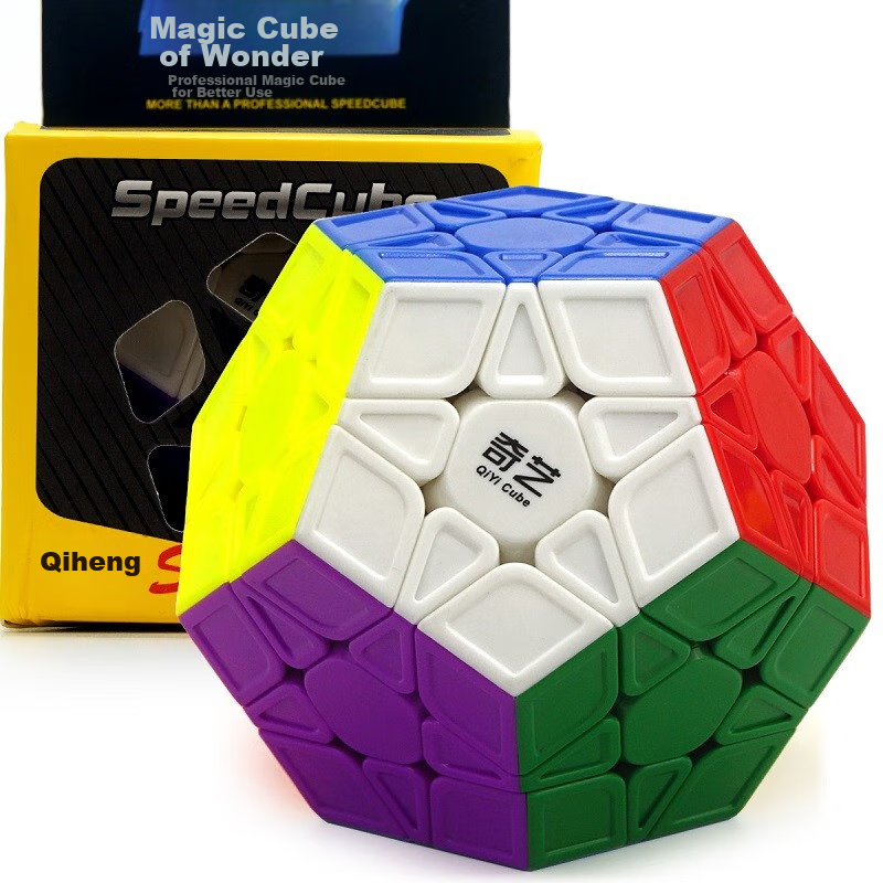 Qiyi S Wufang Sanjiao Mofang, Yixing 3-Jiao Competition Cube, Smooth Toy for Boys And Children, New Year Gift