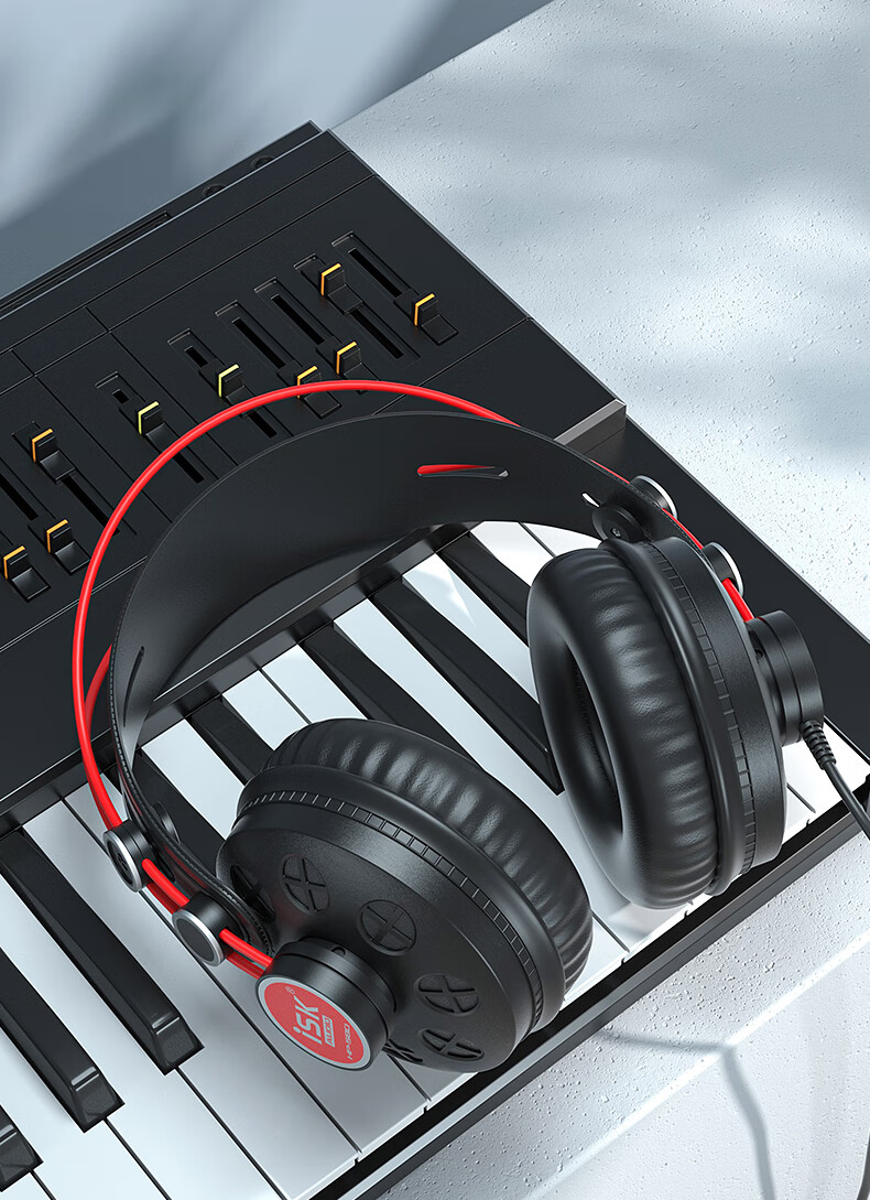 ISK HP-580 Professional Over-Ear Monitoring Headphones, Comfortable Full-Enclosed Cavity Design, Gaming Headphones for Computer, Mobile Phone, Sound Card, Karaoke Recording, And Gaming Music 4