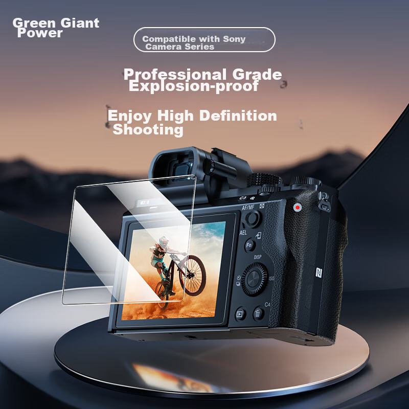 Llano Camera Screen Protector for Sony A6600, A6400, A6300 Camera, Screen Protection Film for Mirrorless And DSLR Cameras, Camera Accessory