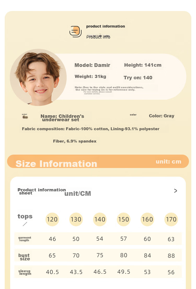 LangSha [Thickened School Uniform Essential] Children's Thermal Underwear, Boys' Three-Layer Padded Autumn Top And Pants, Pajama Set 13