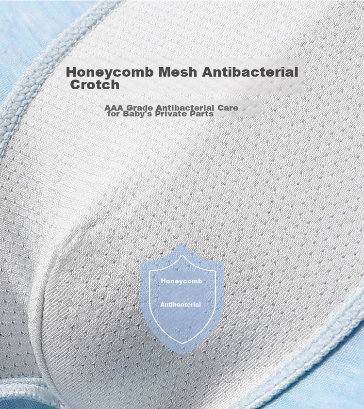 LangSha Children's Underwear, Boys' Modal Antibacterial Crotch Breathable Class A Boxer Briefs for Older Children And Teenagers, Shorts, Size 110 3