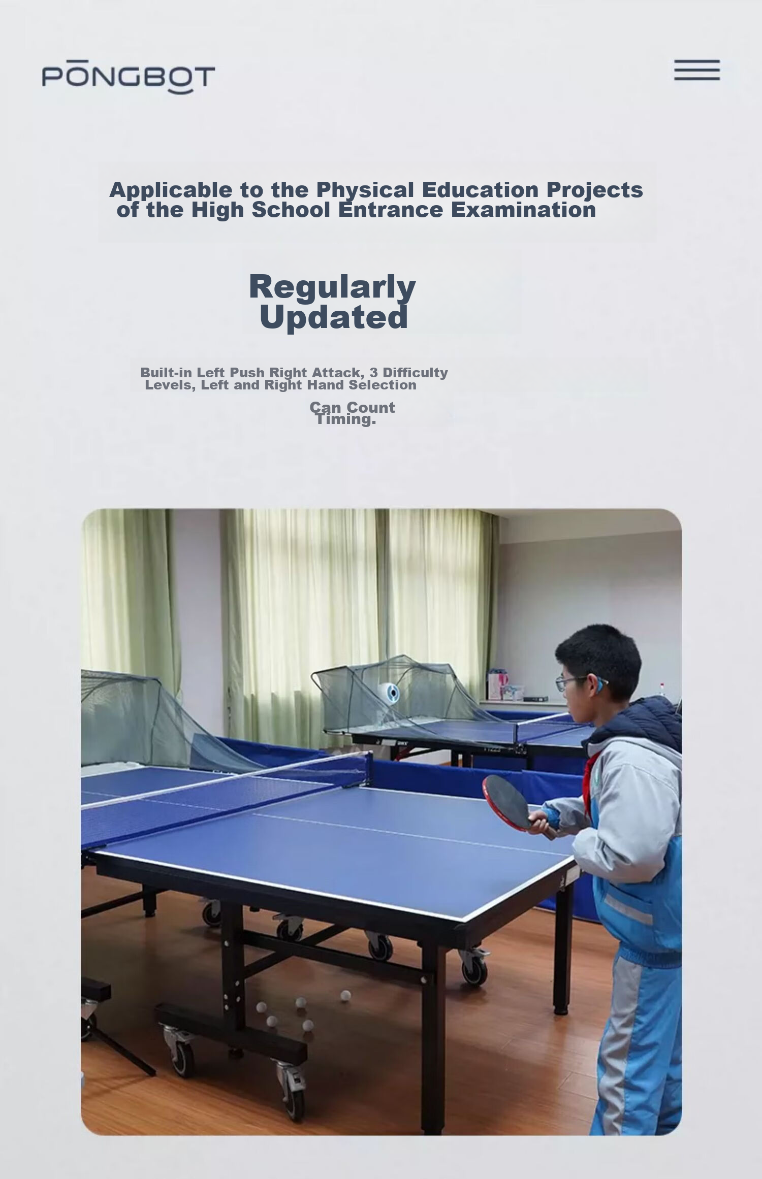 Pongbot Table Tennis Ball Machine, Home Automatic Floor-Standing Table Tennis Training Device, HALO Black And Orange Premium Editio 15