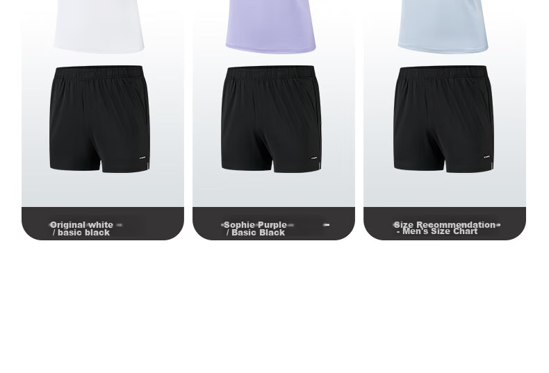 361° Men's Running Workout Set, Summer Fitness Casual Badminton Short-Sleeve Shorts Two-Piece Suit 652414001H-2 64