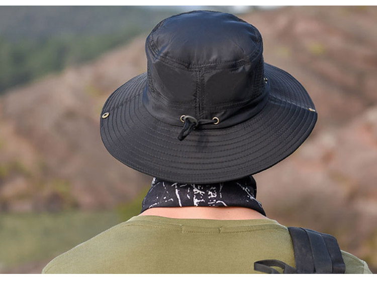GLO-STORY Sun Hat for Men, Outdoor Fishing Hiking Cap, Men's Sun Protection Hat, Fisherman Hat for Me 13