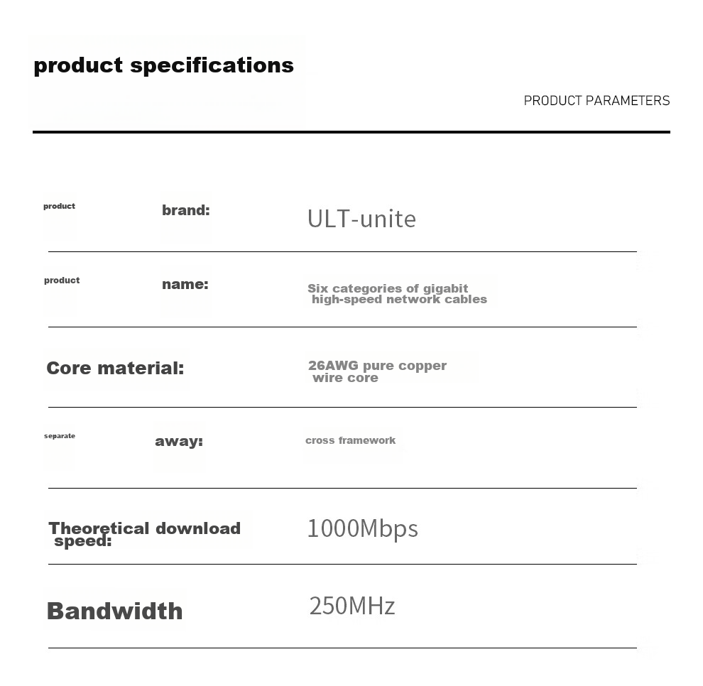 ULT-Unite CAT7 Gigabit Ethernet Cable, 10Gbps Pure Copper Double-Shielded Engineering Grade Network Cable for Home Renovation, Computer Broadband Monitoring Wiring Patch Cord, 8 Meters 23