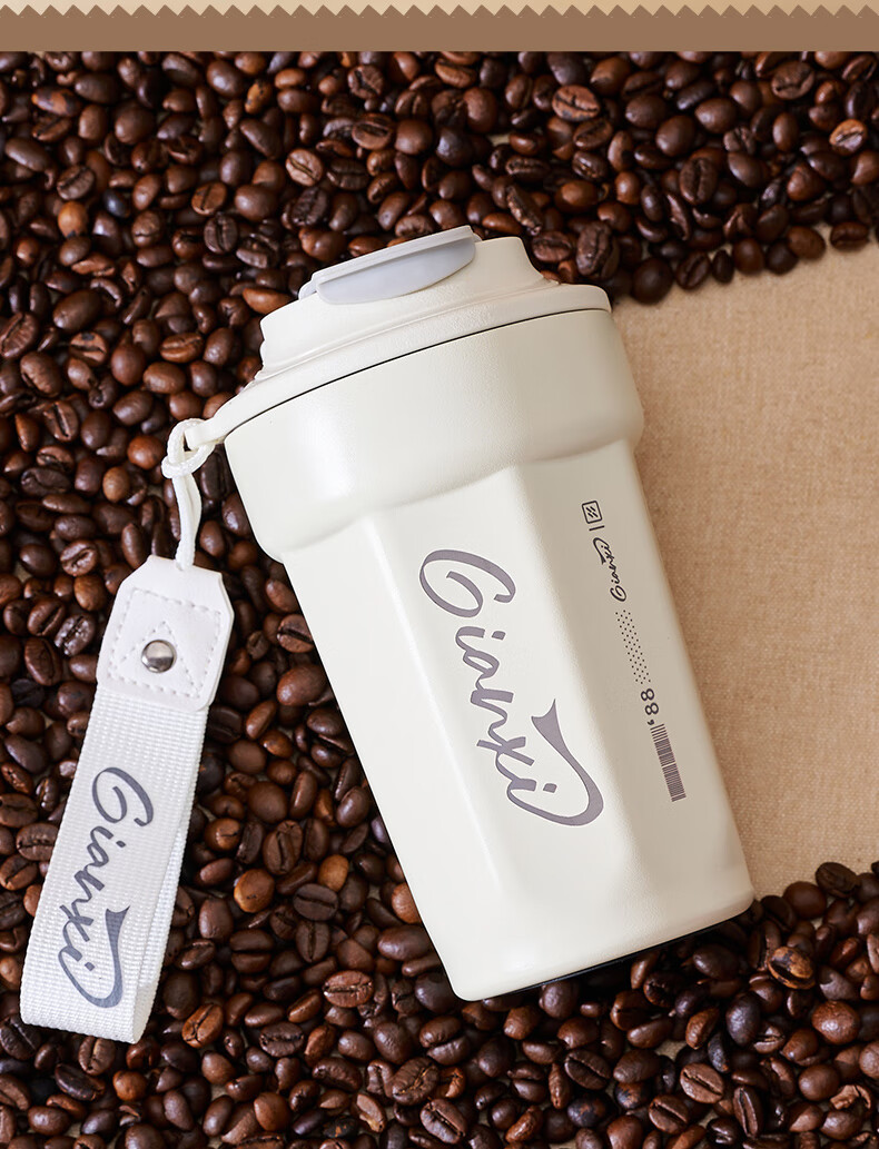 Jieanxi Insulated Mug Coffee Cup Large Capacity 316 Stainless Steel with Lid Hot And Cold Thermos Student Water Bottle Student Gift 3