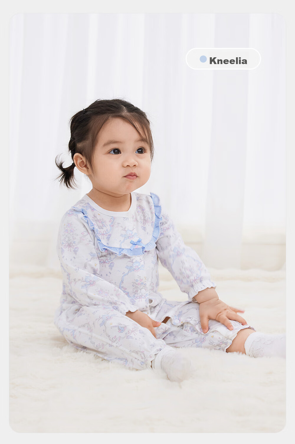 YEEHOO Baby Clothes All-Season Onesie for Boys And Girls, Long-Sleeve Romper, 7A Antibacterial Newborn Clothing 26