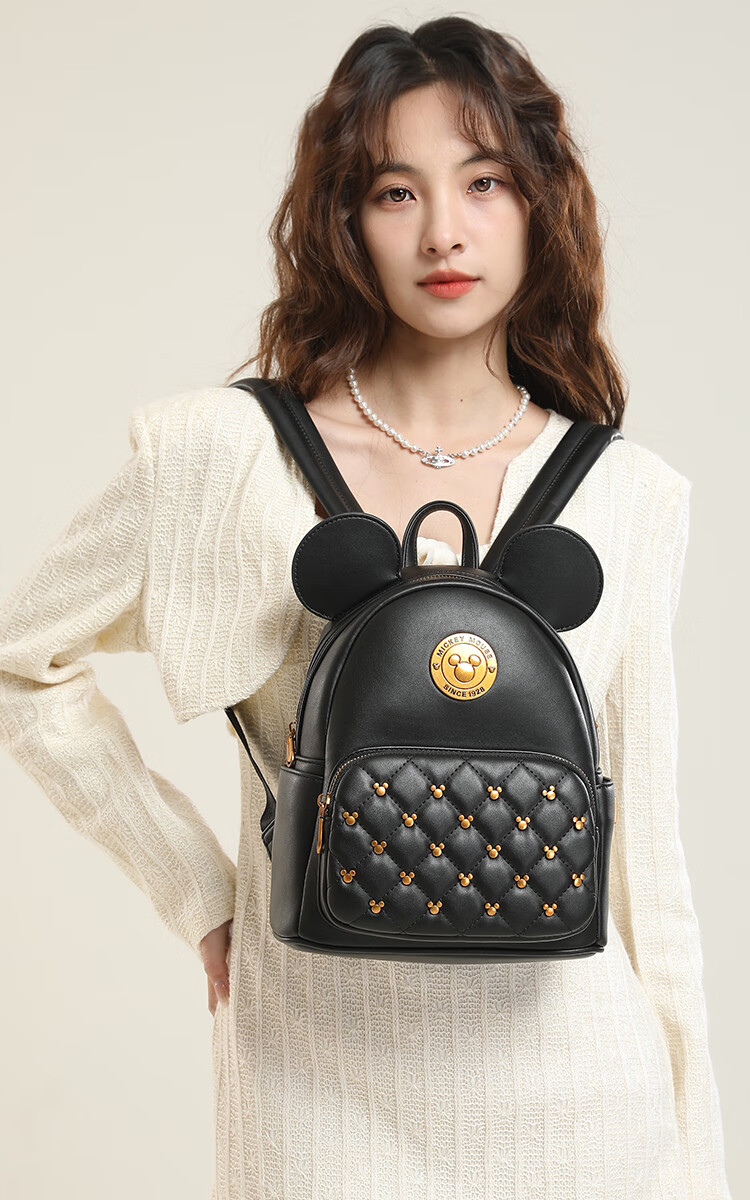 Disney Mickey Mouse Backpack for Women, Fashionable Teenage Girl Backpack, Birthday Gift Box Set for Girls 20