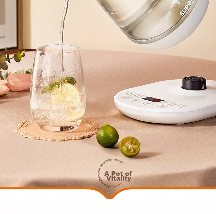 SUPOR ZMD Assured Series, Health Pot, 1.5L, High Borosilicate Glass, Multifunctional, Smart Reservation, Fully Automatic Heating, Tea Pot, SW-15Y22 24