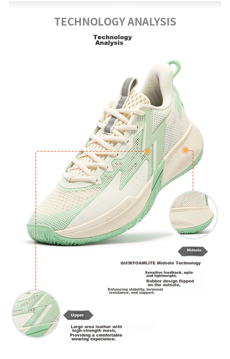 361° Basketball Shoes BIG3Team Spring And Summer Youth Professional Low-Top Sneakers for Men 672331109-2 67
