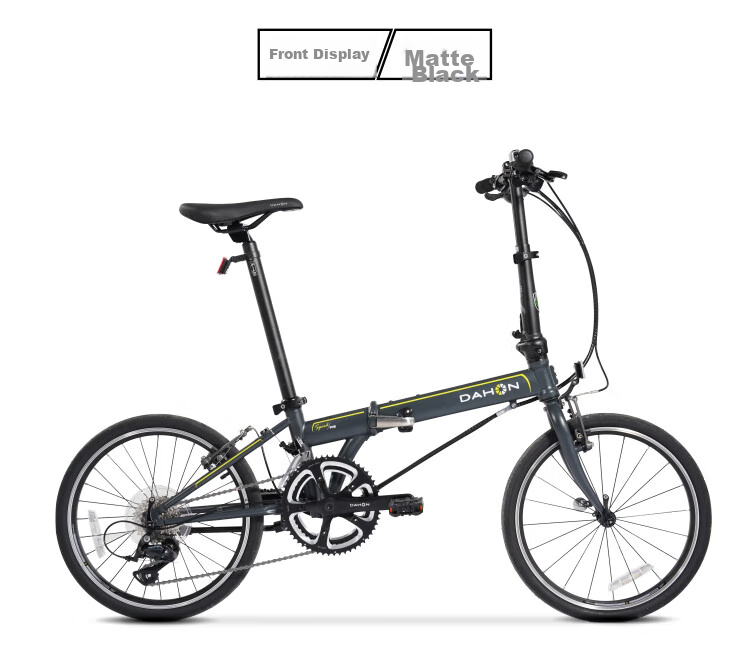 DAHON Folding Bicycle, 20-Inch, 18-Speed, Unisex Road Bike, KAC083, Orange 8