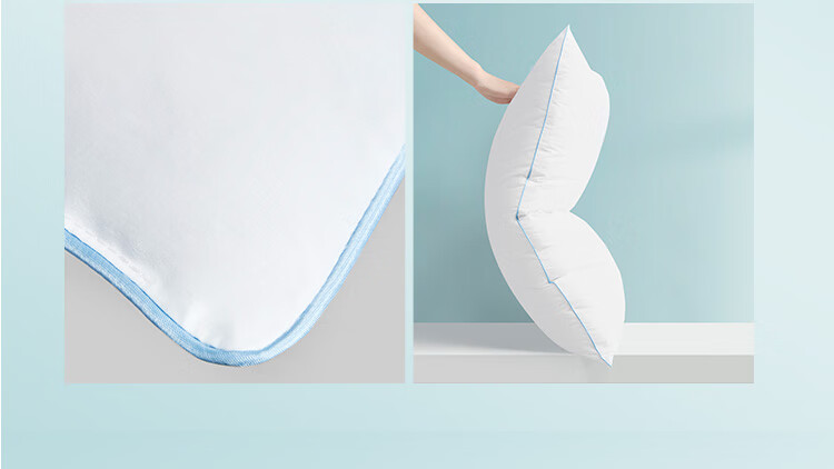 Mengjie Jiafang Fiber Pillow, Lycra Fabric Adult Fiber Pillow, 50*70cm 7