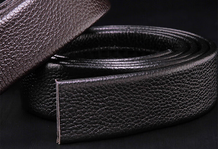 HALFEEL Men's Belt, Business Automatic Buckle Waistband, Headless Wear-Resistant Belt, Versatile Young Men's Trouser Belt, Gift for Boyfriend 2