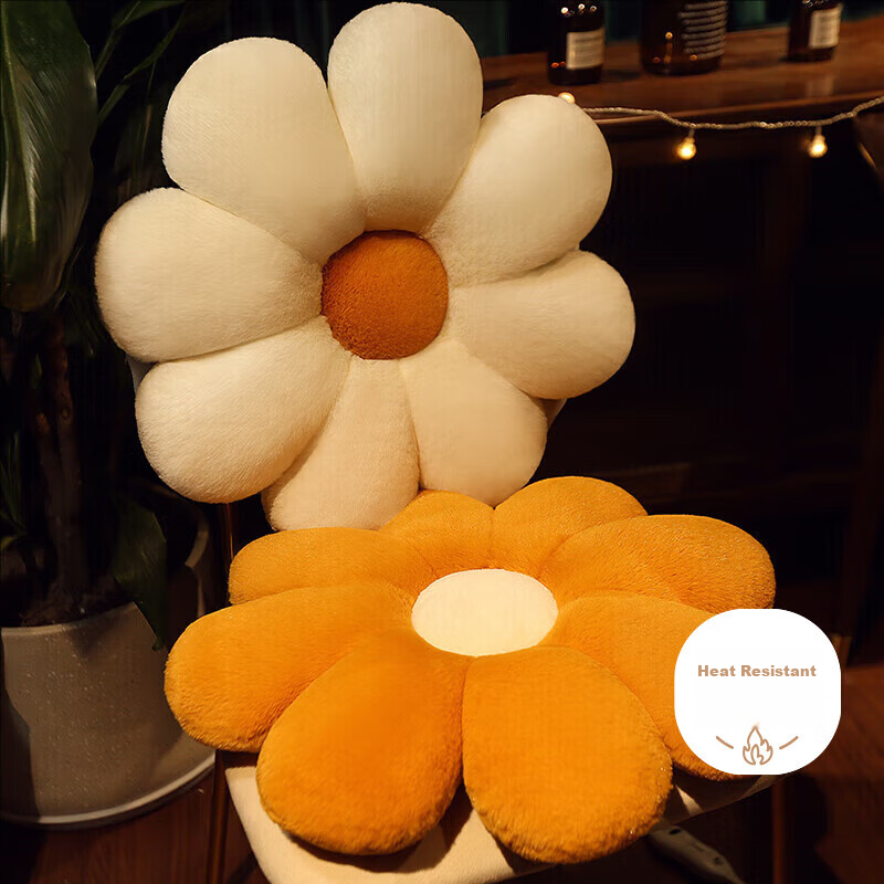 Fanyejia Chair Cushion, Instagram-Style Sunflower Pillow, Sofa Living Room Cushion, Bay Window Backrest, Car Seat Cushion, Practical Gift
