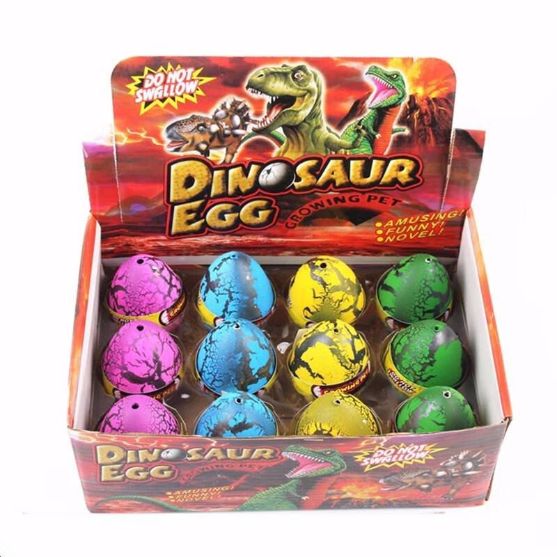 GUOFAN 12 Extra-Large Dinosaur Eggs, Hatching Eggs, Children's Realistic Animal Blind Box Toys, Birthday Gifts for Boys And Girls