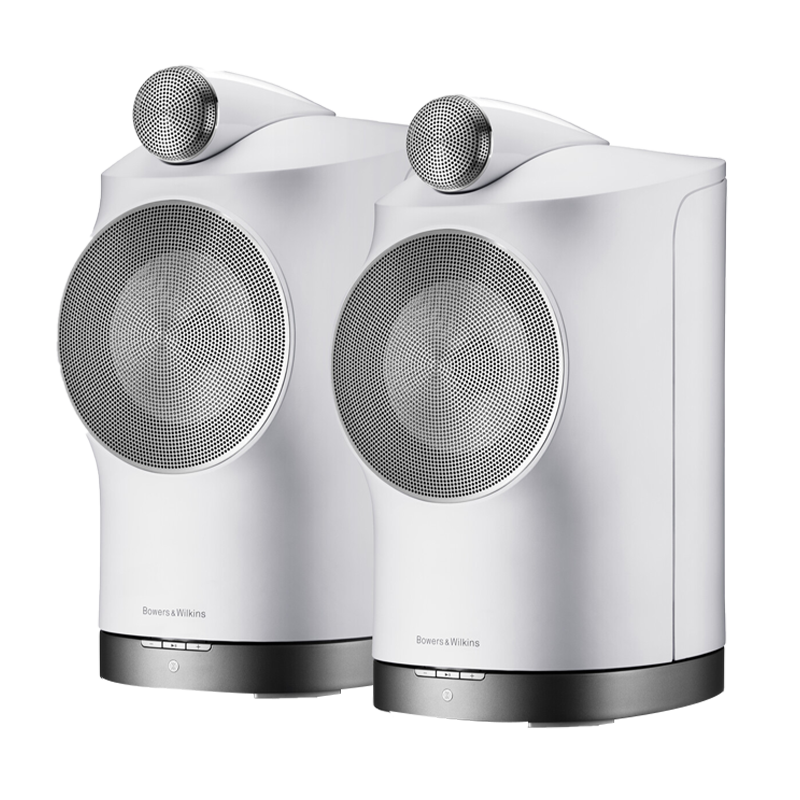 Baohuaweijian Formation Duo Wireless Home Bluetooth Bookshelf Speaker, B&WHIFI Home Theater High-Fidelity Sound System Gift, White