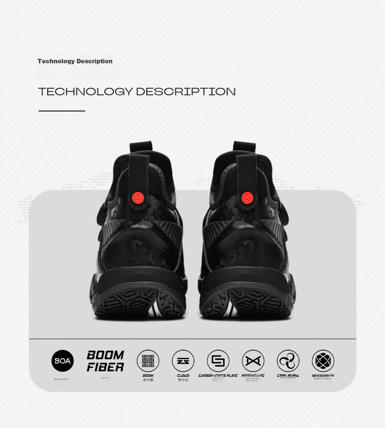 LI-NING Flying on the Ground 2MAX Professional Stable Shock Absorption Badminton Shoes Black Size 45 8