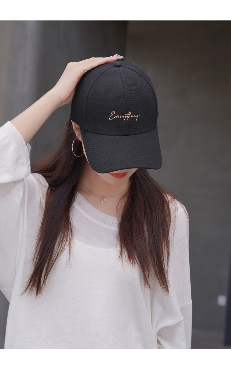 CACUSS Baseball Cap for Women, Spring And Autumn Soft Top Visor Hat, Outdoor Sun Hat, Face-Slimming Korean Style Versatile Sunshade Cap, Coffee Color 11