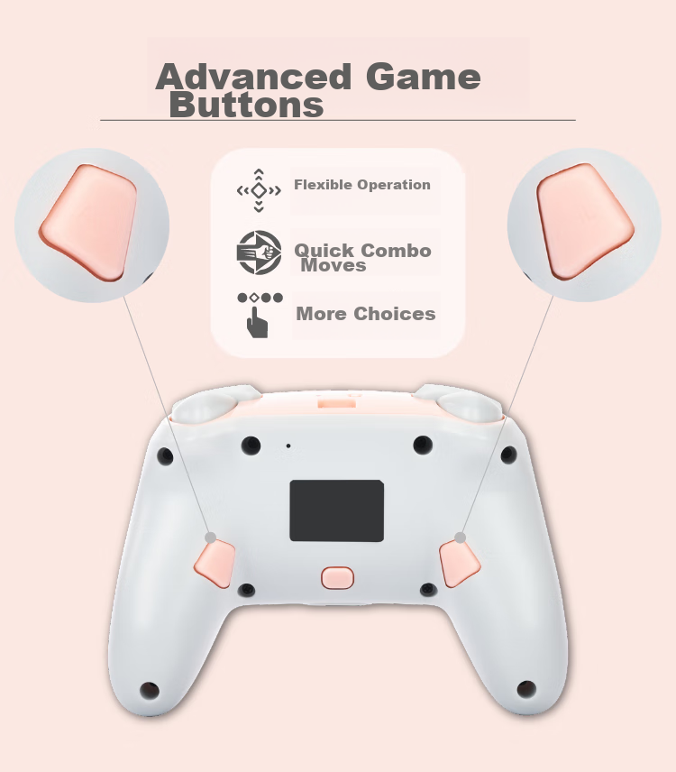 PowerA Officially Licensed Switch Controller, Switch 2 Controller, NS2 Bluetooth, Motion Control, Zelda, Mario, Pokemon, Pikachu Garden Controller 7