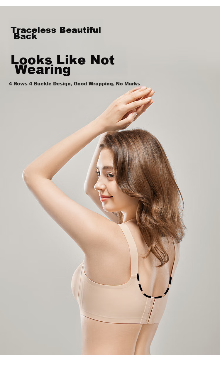 JOYNCLEON Nursing Bra for Pregnant Women, Breathable Maternity Bra for Postpartum Breastfeeding, Push-Up And Anti-Sagging jwx122660 10