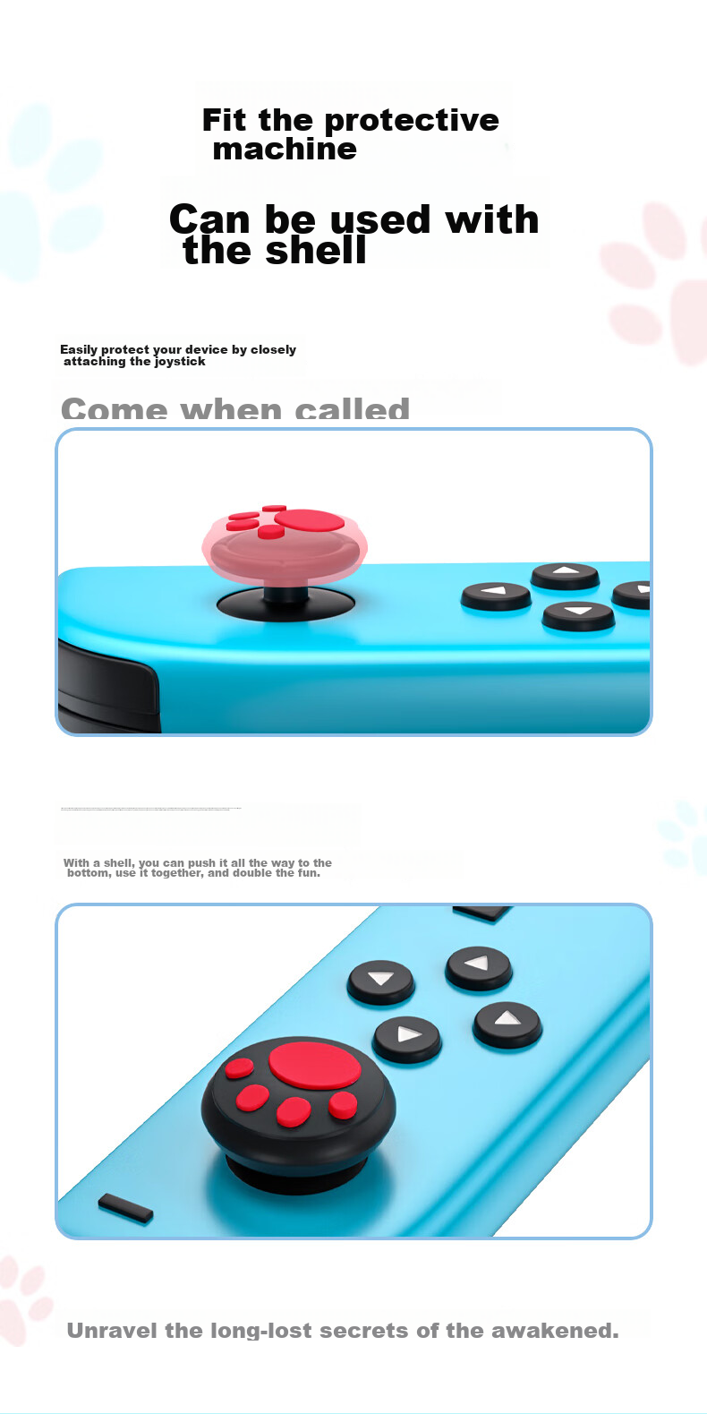 LinkStone Switch Joy-Con Controller Cover, Silicone Protective Case for Nintendo Switch Lite/Joy-Con Gamepad Accessories And Peripherals 4