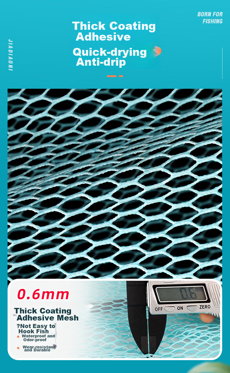 JIADIAONI Square Fish Protection Fishing Net Bag, Mini Black Pit Fish Guard Net, New Square-Mouth Wild Fishing Small Fish Protector, 23200 9