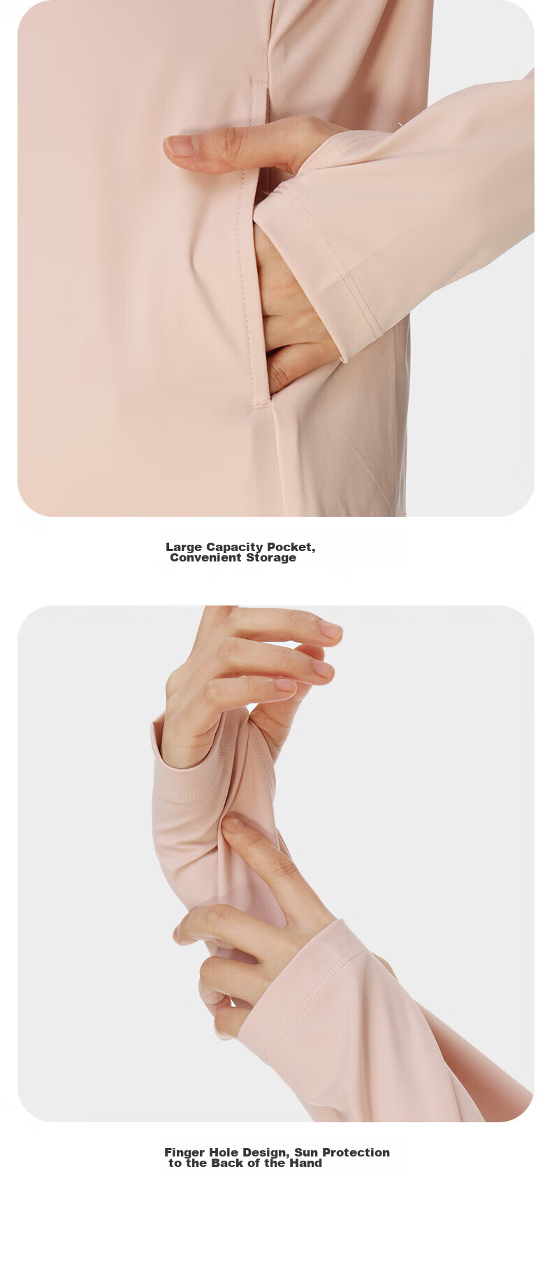 CAMEL Original Yarn Sun Protection Clothing for Men, 2024 Spring And Summer New Style, Cool And Breathable Outdoor Sun Protection Skin Coat Jacket for Women, 0003 21