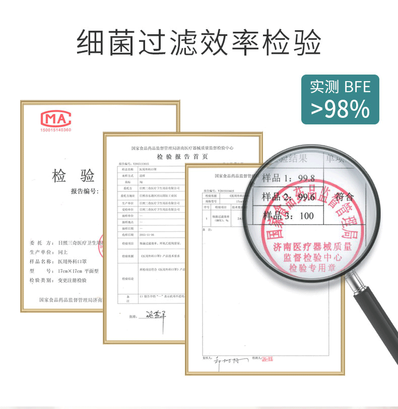 3Q医用外科口罩 10只装 国家重点医疗防护企业 图8